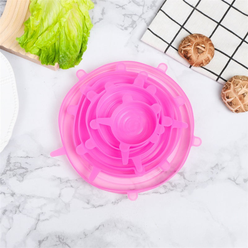 Silicone Stretch Lids (6-Pack) view 2