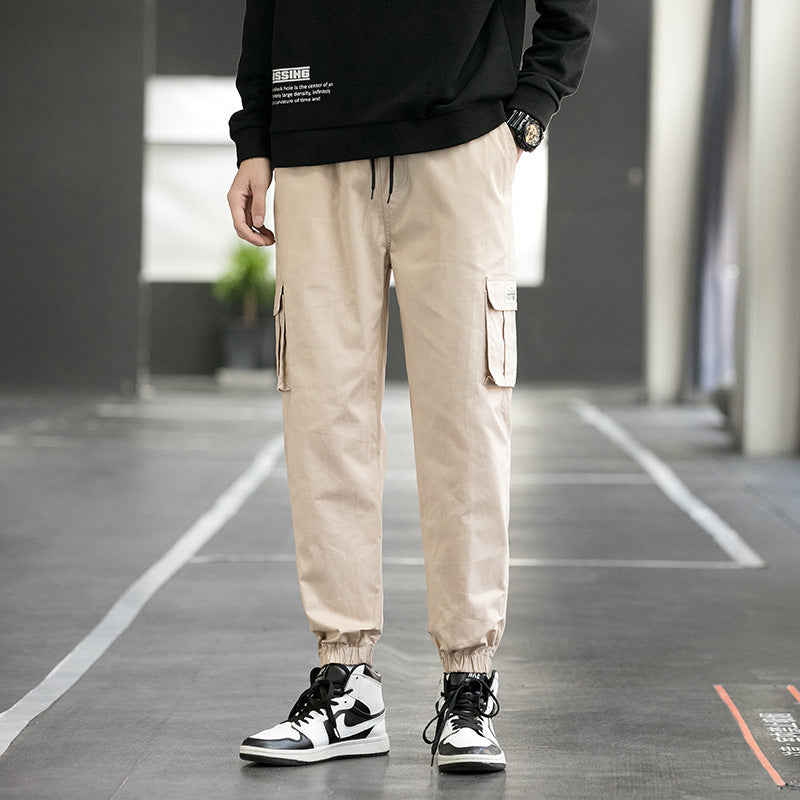 Men's Cotton Cargo Jogger Pants – view 6