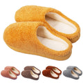 Women's fuzzy winter slide slippers – view 1