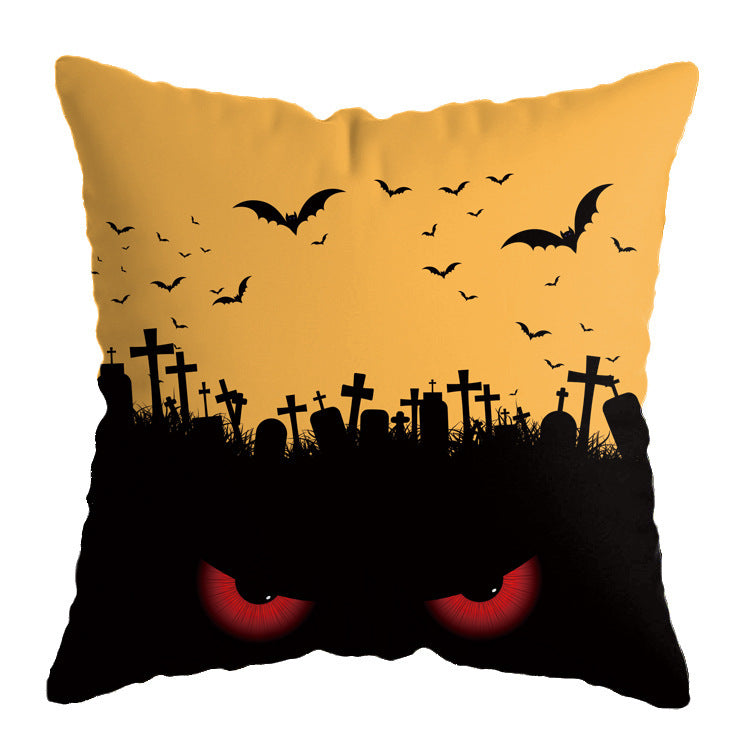 Halloween Linen Pillow Cover – view 5