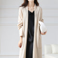 Women's Longline Wool Knit Cardigan - view 6