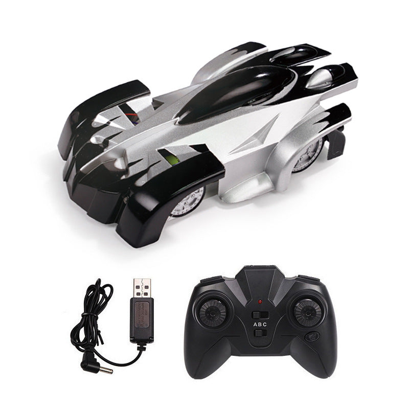Wall-climbing remote control car