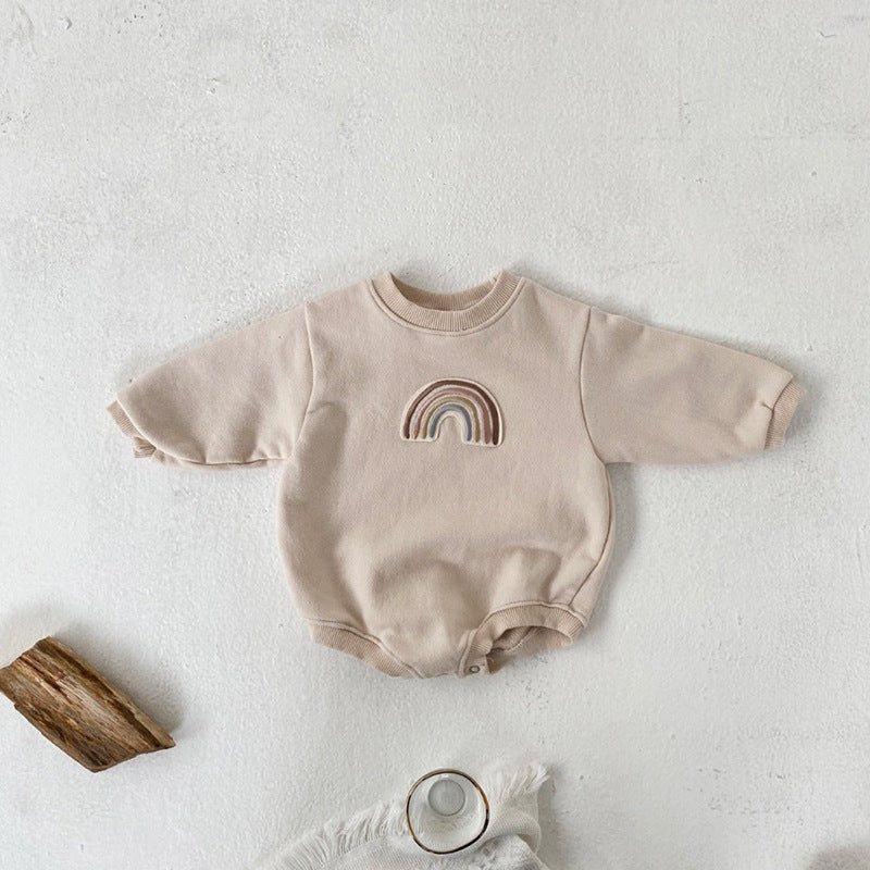 Baby Rainbow Long Sleeve Romper – view 2