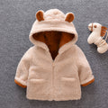 Kids' Teddy Fleece Bear-Ear Hooded Jacket - view 4