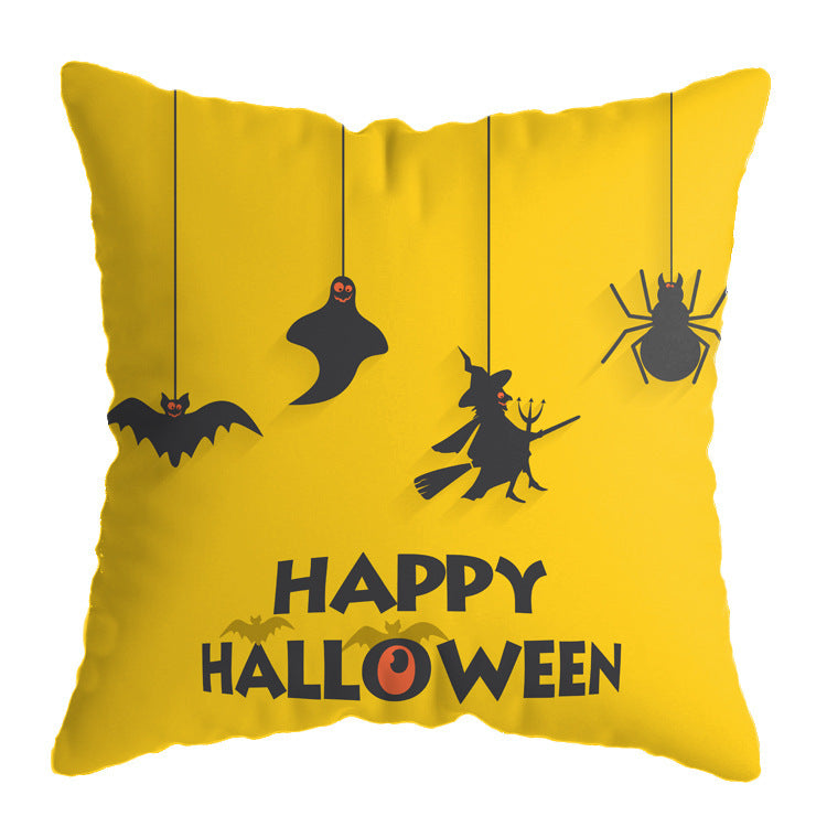 Halloween Linen Pillow Cover – view 7