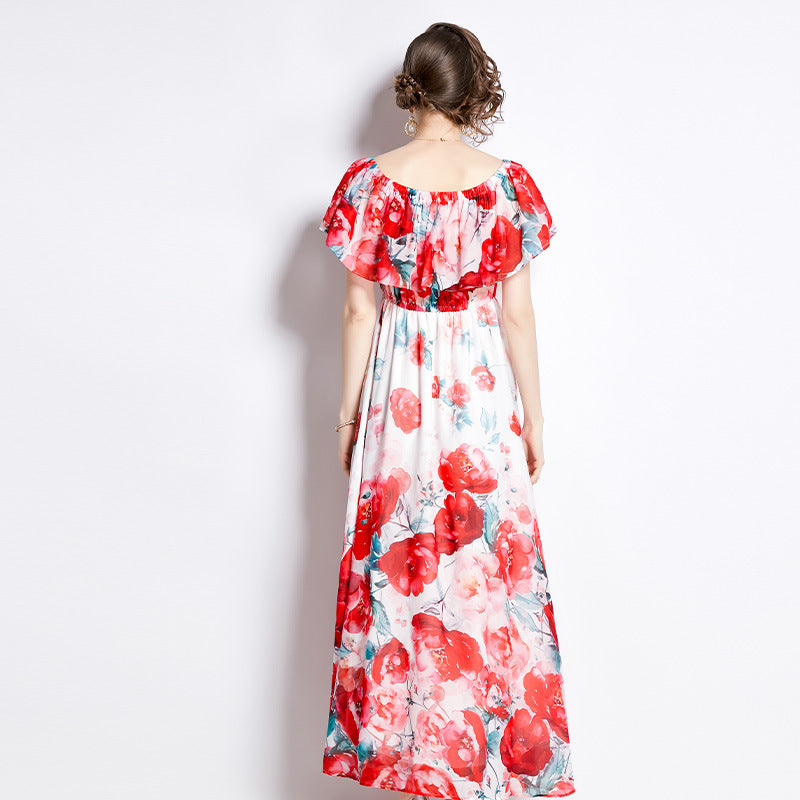Split Chiffon Summer Dress view 4