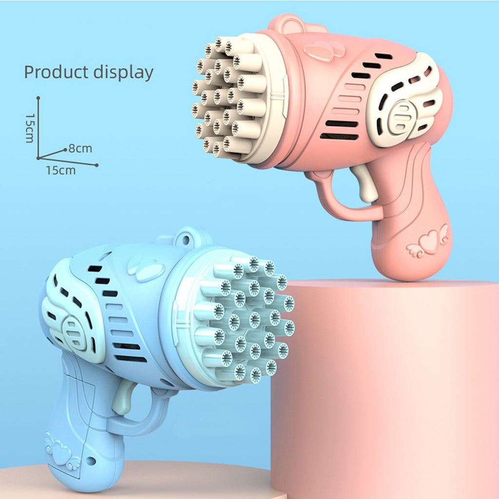23-hole gatling bubble machine toy – view 5