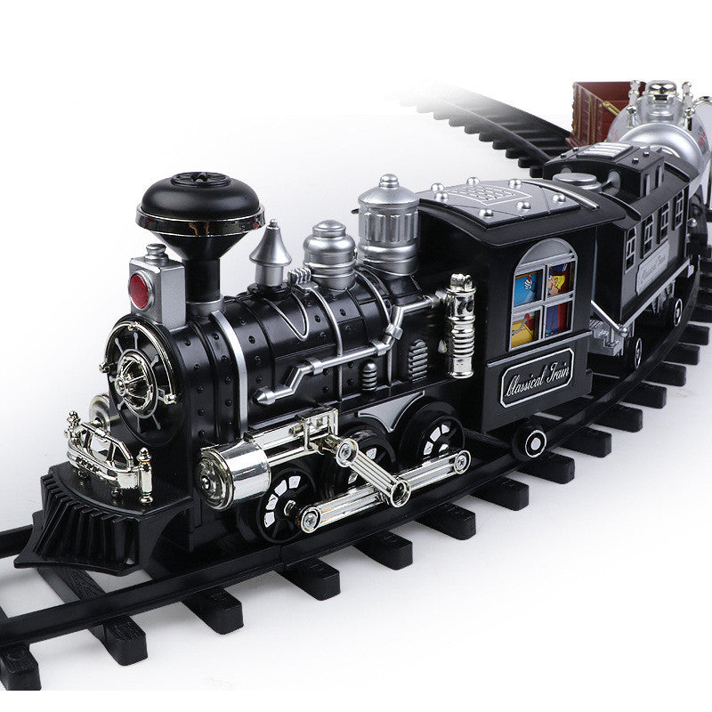 Kids electric train set
