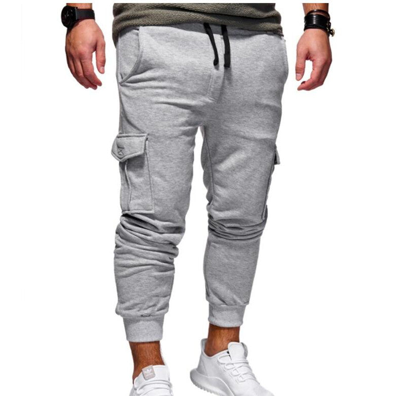 Men's cargo jogger sweatpants – view 5