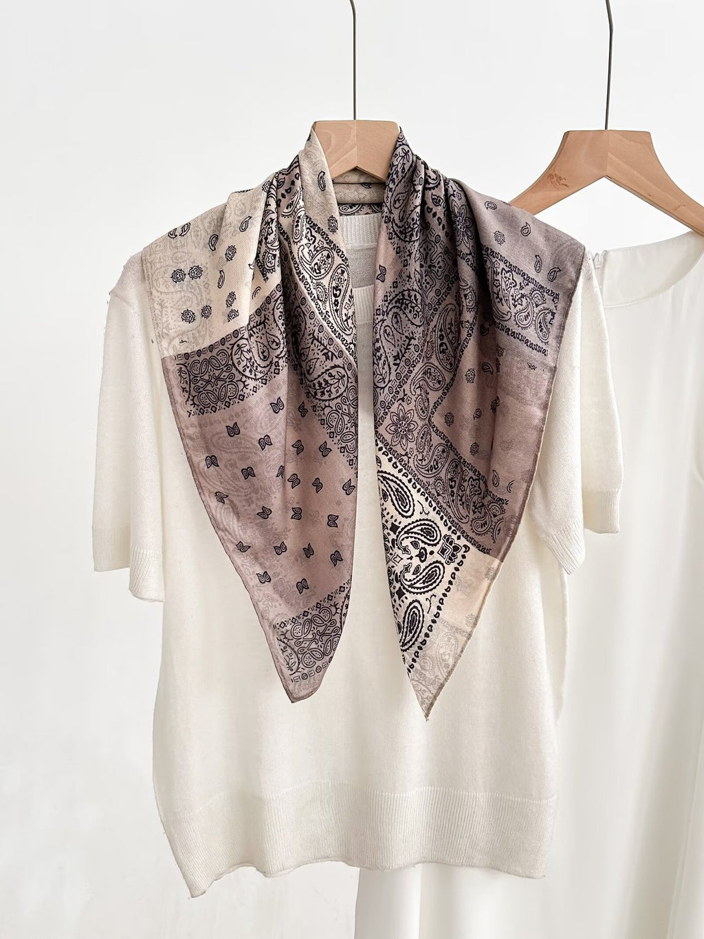 Vintage Square Scarf view 4