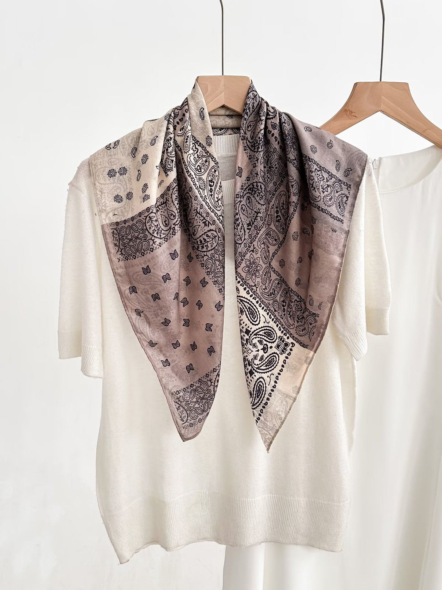Vintage Square Scarf view 4