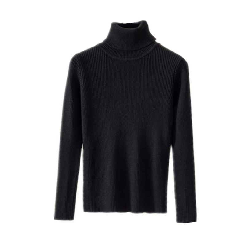 Women's Ribbed Turtleneck Sweater – view 2