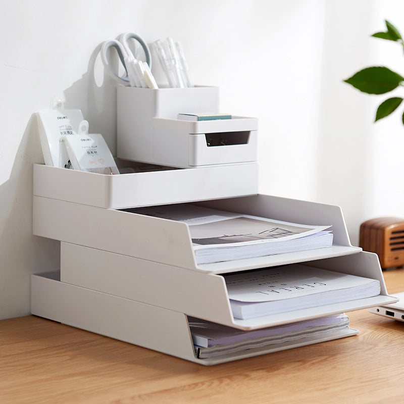 Multi-layered Office Desk File Organizer view 7