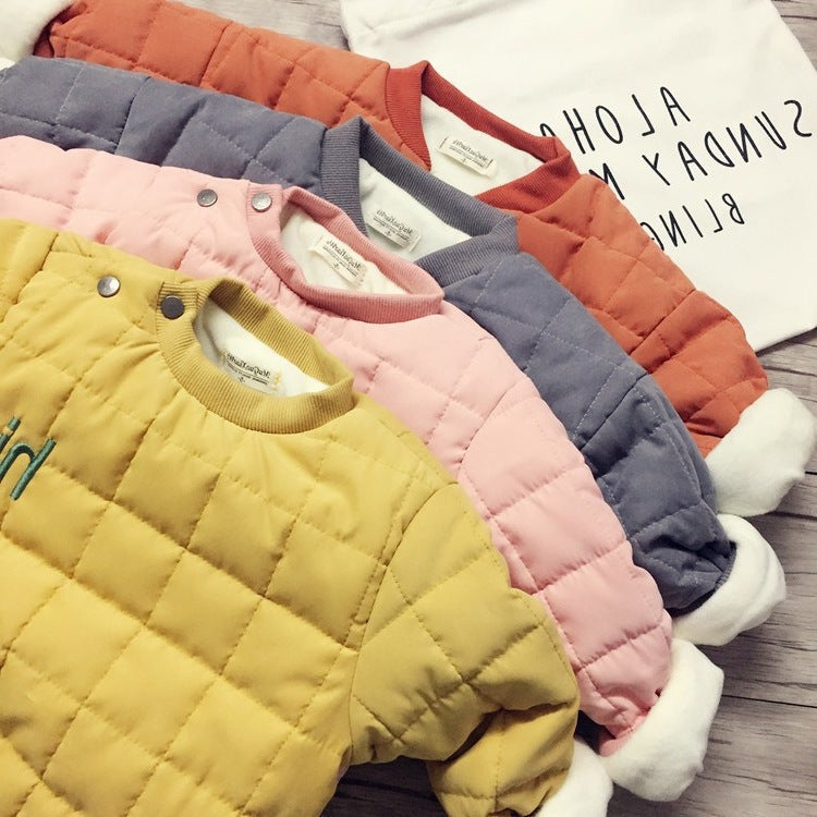 Kids' Quilted Cotton-Padded Jacket - view 5