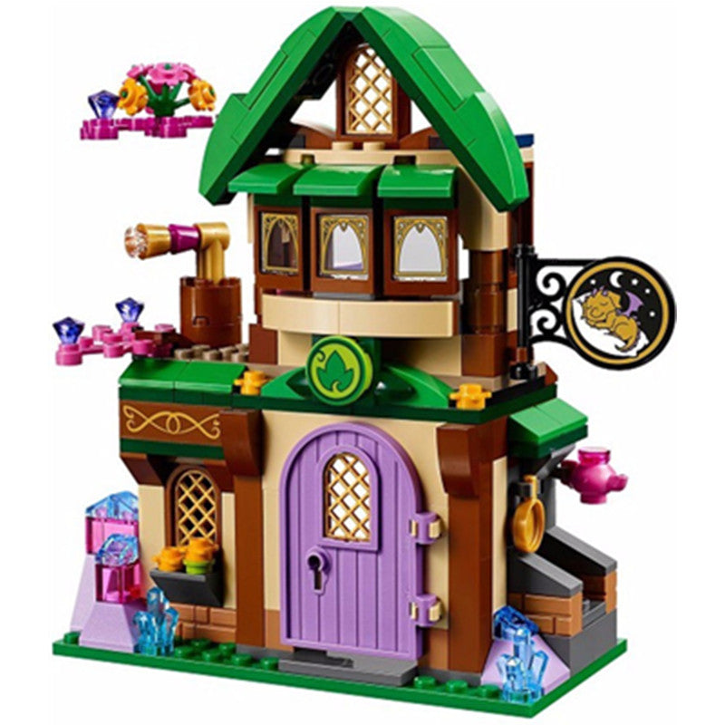 Puzzle assembling building blocks toy set – view 2