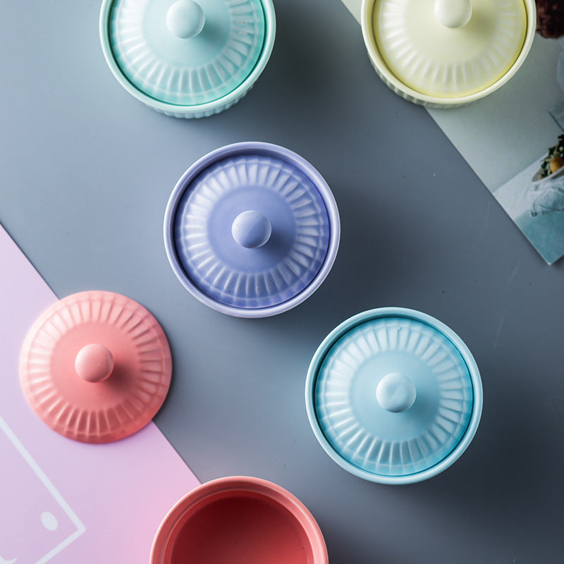 Ceramic Baking Bowl with Lid 2