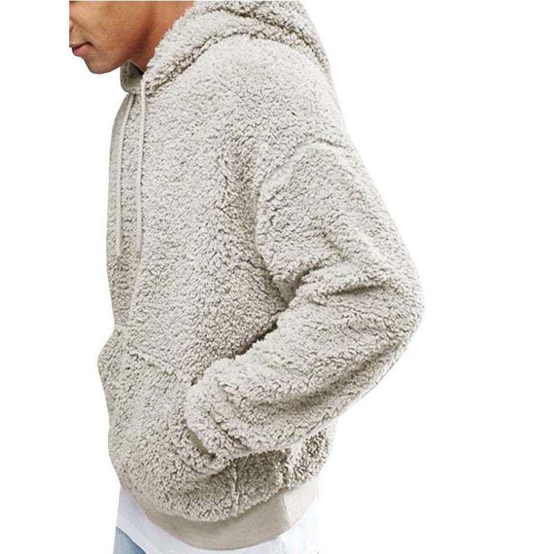 Men's Fluffy Fleece Pullover Hoodie – view 5