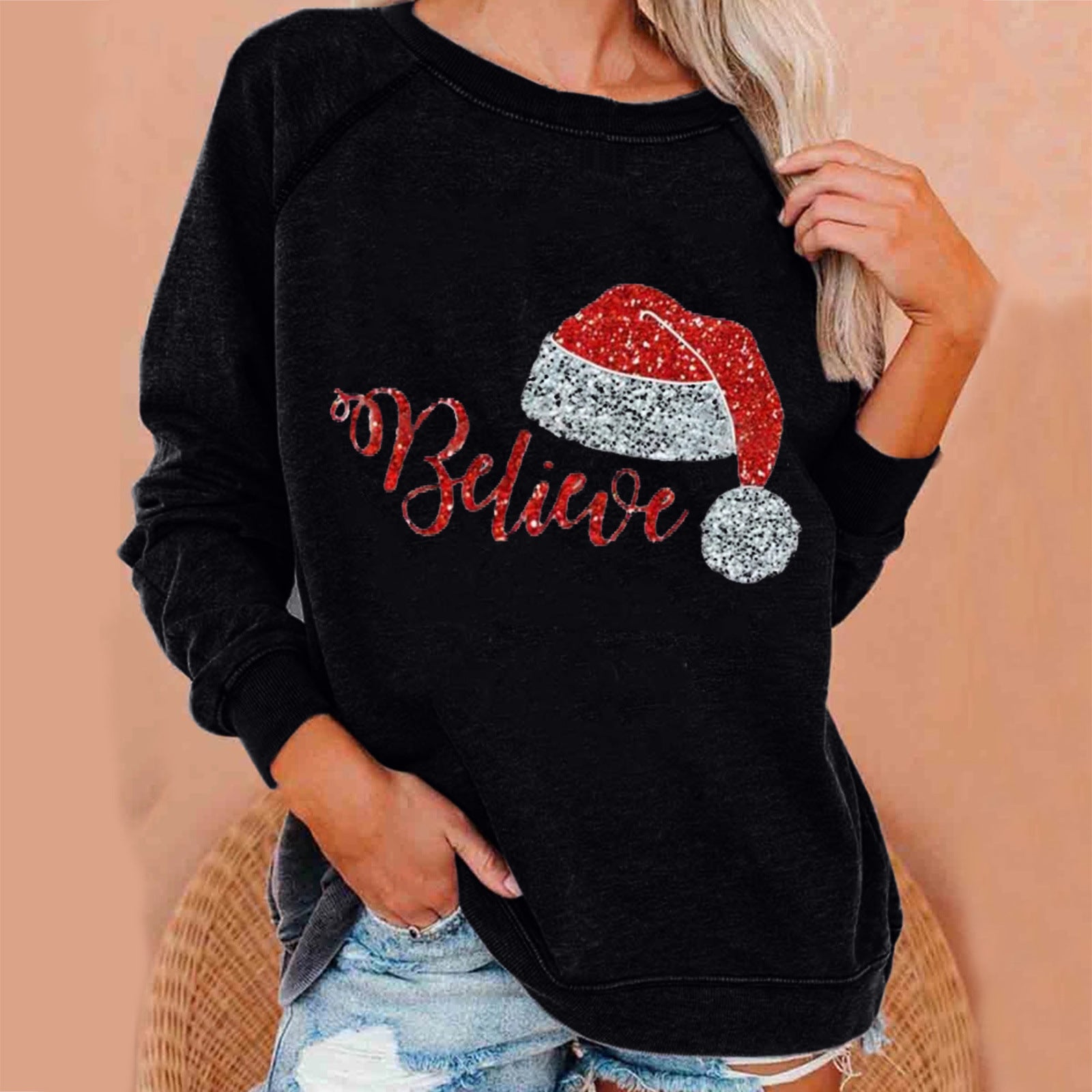 Printed Fleece Hoodie