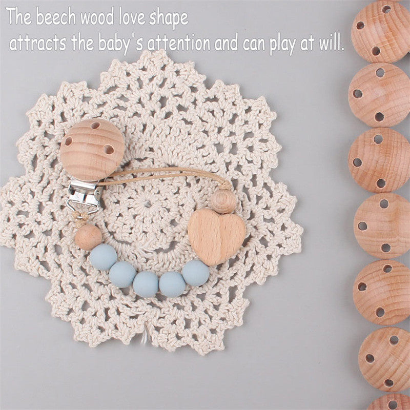 Silicone Bead Pacifier Clip 2