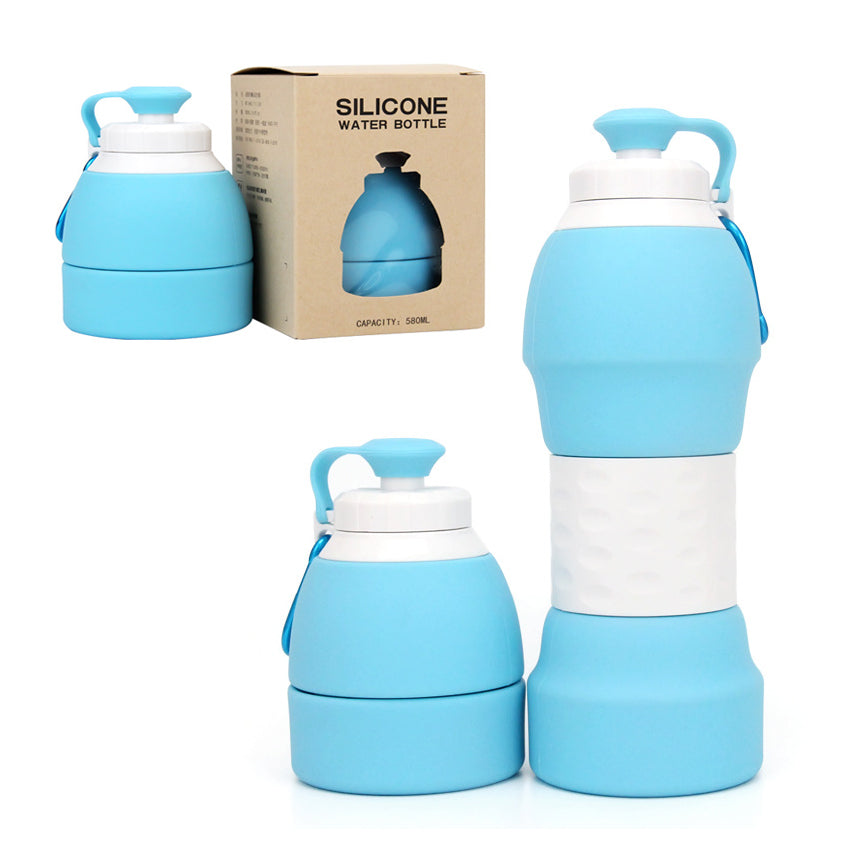 Collapsible Silicone Water Bottle view 5