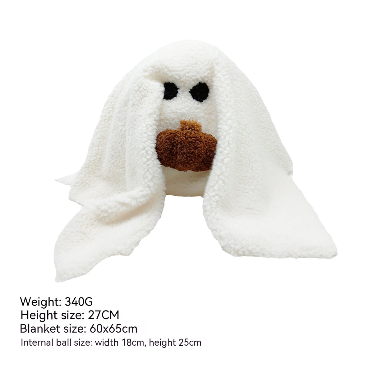 Halloween ghost plush doll – view 3