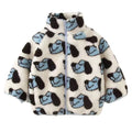 Kids' Printed Sherpa Fleece Zip Jacket - view 7