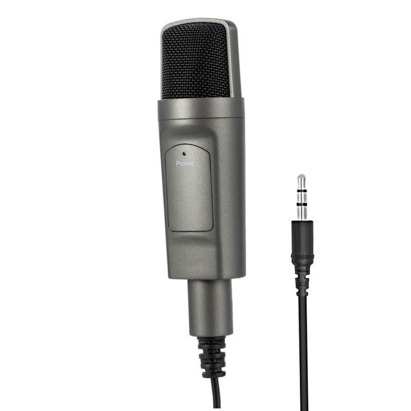 USB Condenser Microphone with Tripod 4