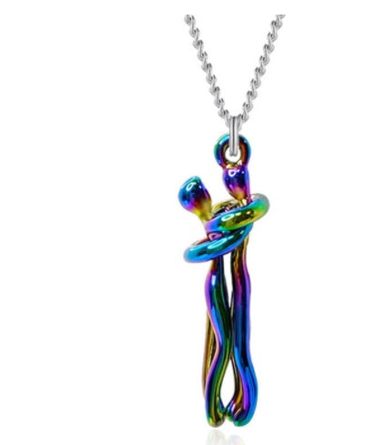 Hug Pendant Necklace view 3