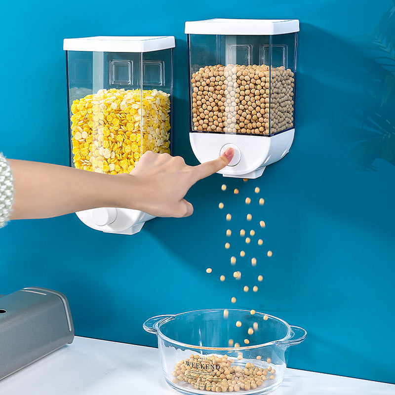 Wall-Mounted Dry Food Dispenser