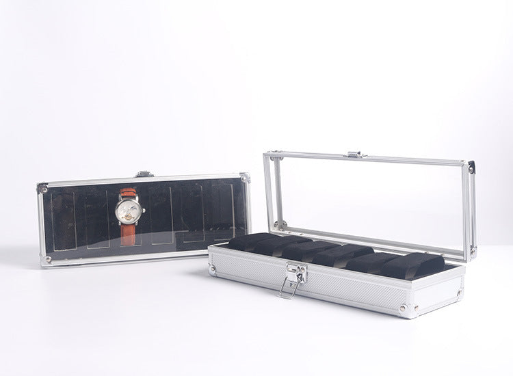 Silver jewelry storage box – view 5