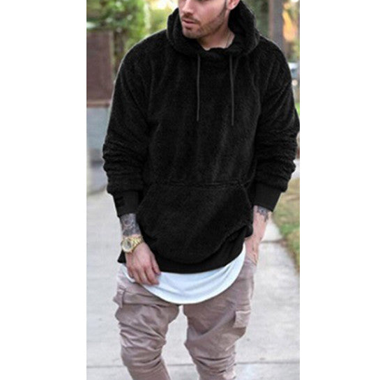 Men's Sherpa Fleece Pullover Hoodie – view 2