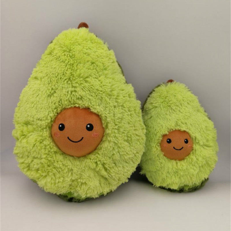 Green avocado plush toy pillow – view 2