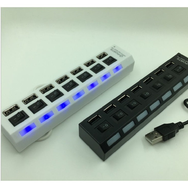 7-Port USB Hub with Switches 4
