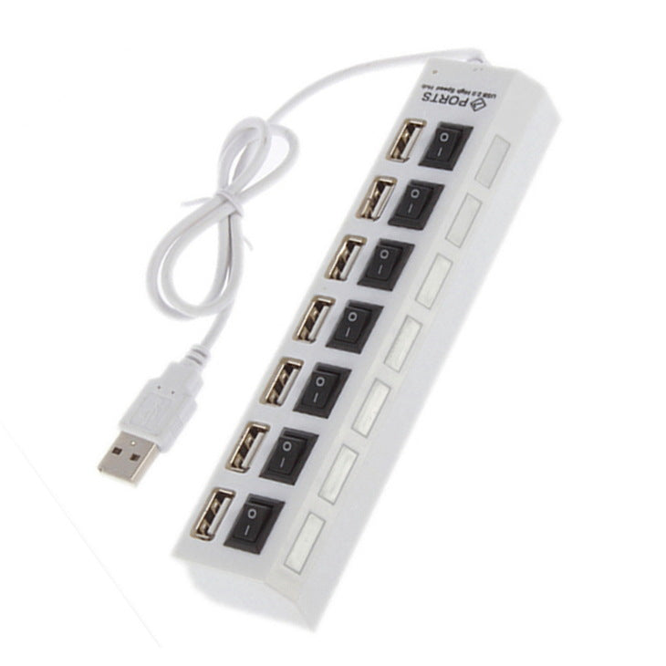 7-Port USB Hub with Switches 3