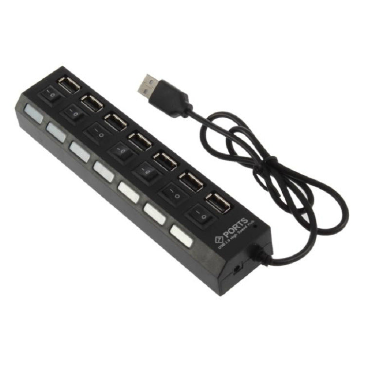 7-Port USB Hub with Switches 5