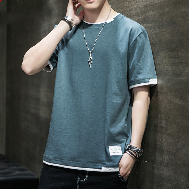 Men's short sleeve crew neck t-shirt – view 1