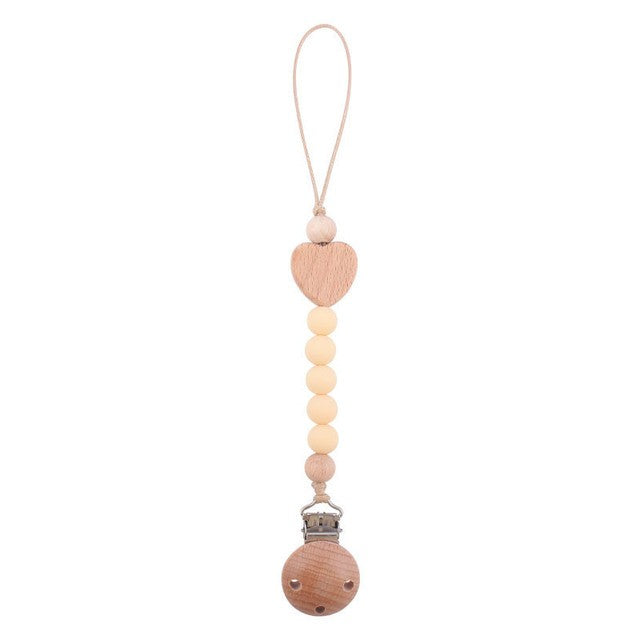 Silicone Bead Pacifier Clip 8