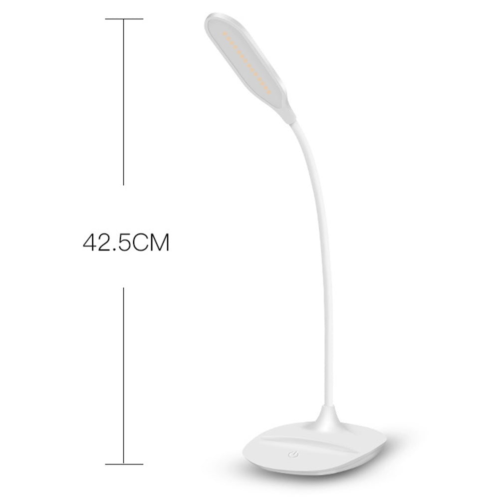 Eye-care desk lamp brightness control