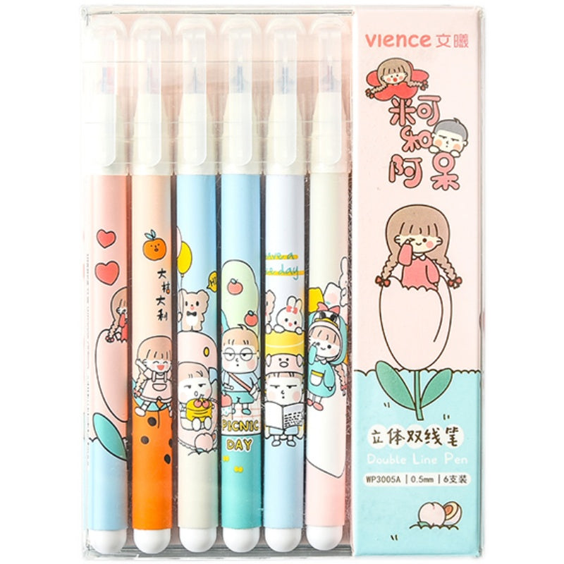 6-Color Highlighter Set