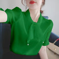 Chiffon Bow Blouse