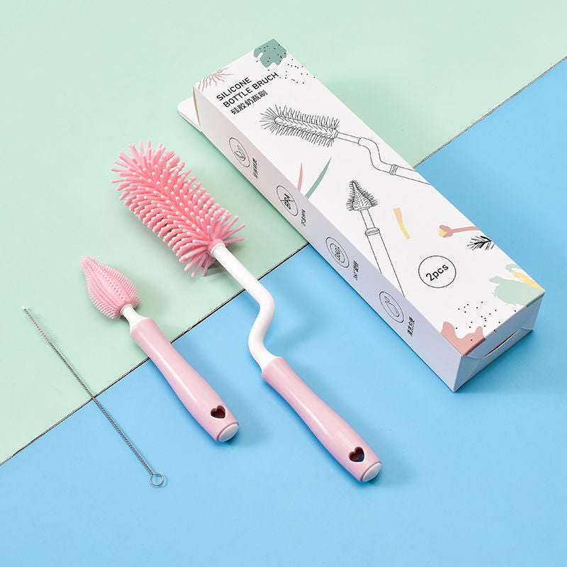 Silicone Baby Bottle Brush 1