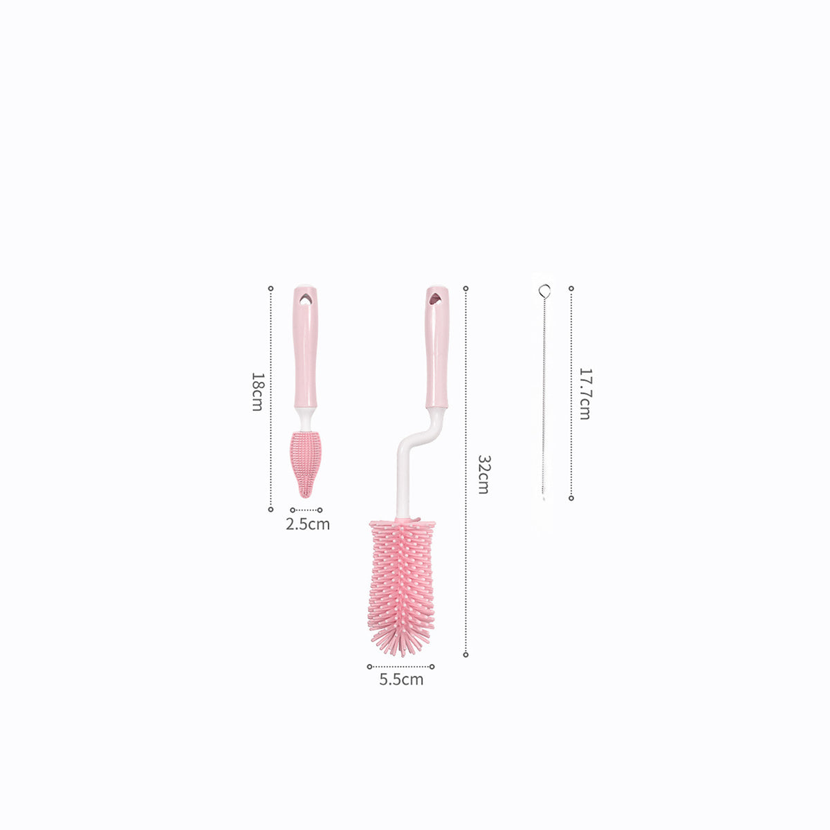 Silicone Baby Bottle Brush 2