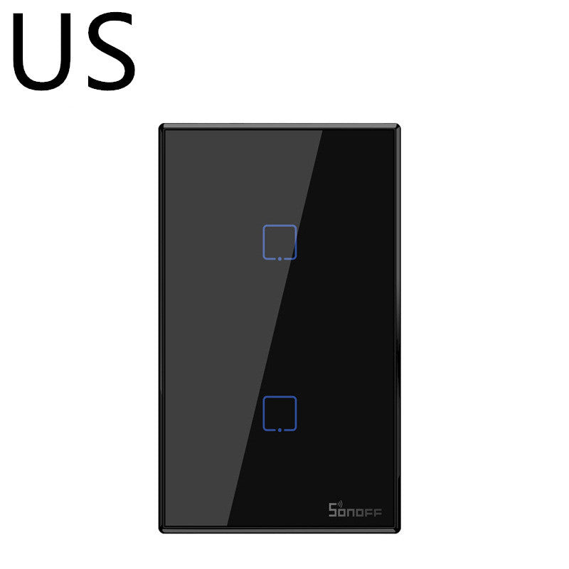 Smart wall touch switch with WiFi remote control