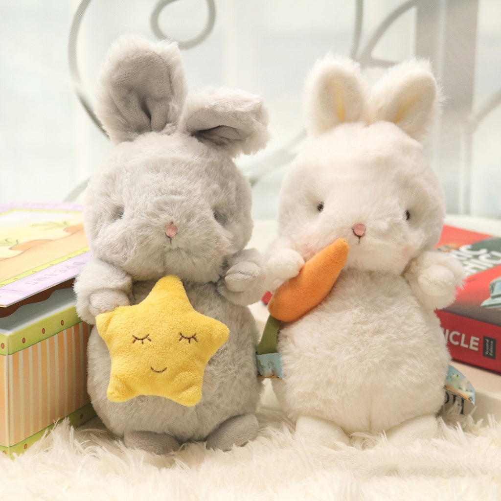 Bunny Plush Toy with Star or Carrot 1