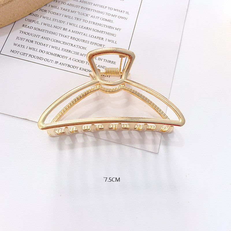 Pearl & Metal Hair Claw Clip - view 4