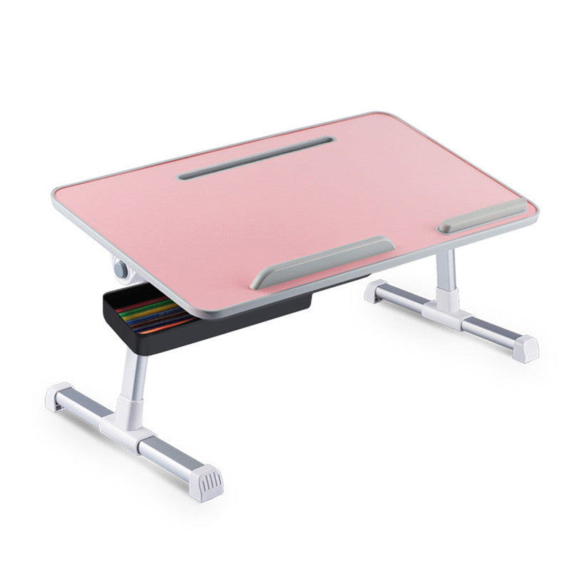 Folding bed laptop table