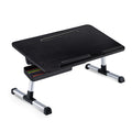 Folding bed laptop table