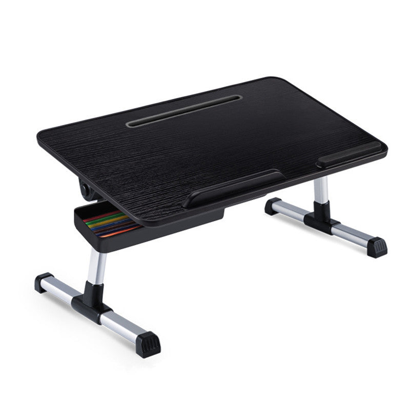 Folding bed laptop table