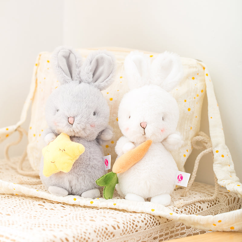 Bunny Plush Toy with Star or Carrot 2