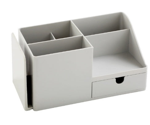 Desktop Organizer with Drawer and Book Stand